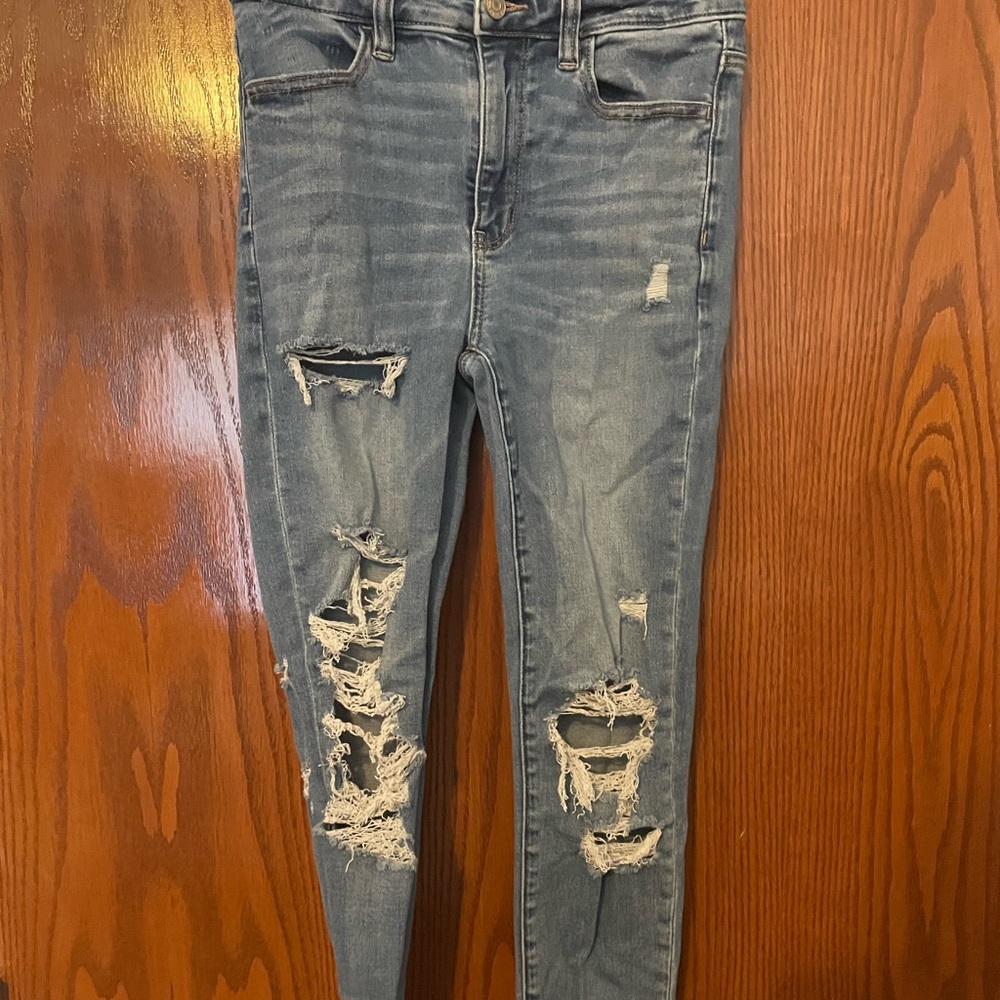 American Eagle Super High Rise Jeggings Jeans